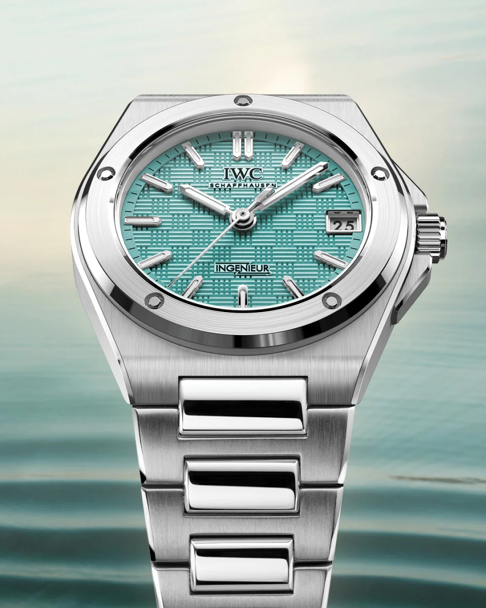 IWC Ingenieur Automatic 35 Pool dial IW324902 official press photo