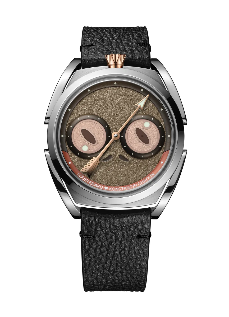 Louis Erard x Konstantin Chaykin Unfrogettable Brown official product photo
