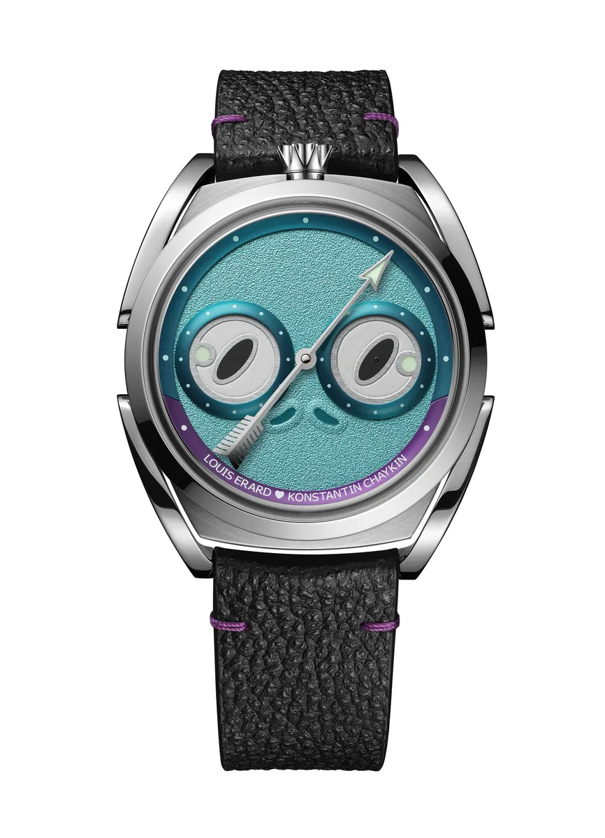Louis Erard x Konstantin Chaykin Unfrogettable Turquoise official product photo
