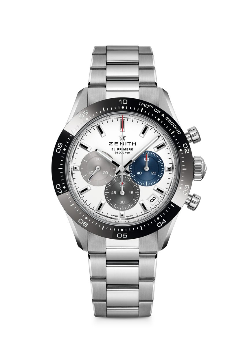 Zenith Chronomaster Sport steel tri-colour dial official product photo